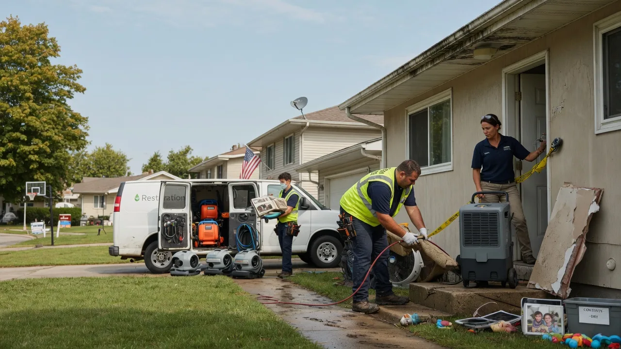 Water Damage Restoration in Romulus, NY near me